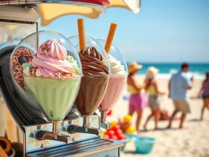 Maszyny do lodów do punktów sezonowych